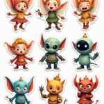 Mood Stickers - Sheet v7